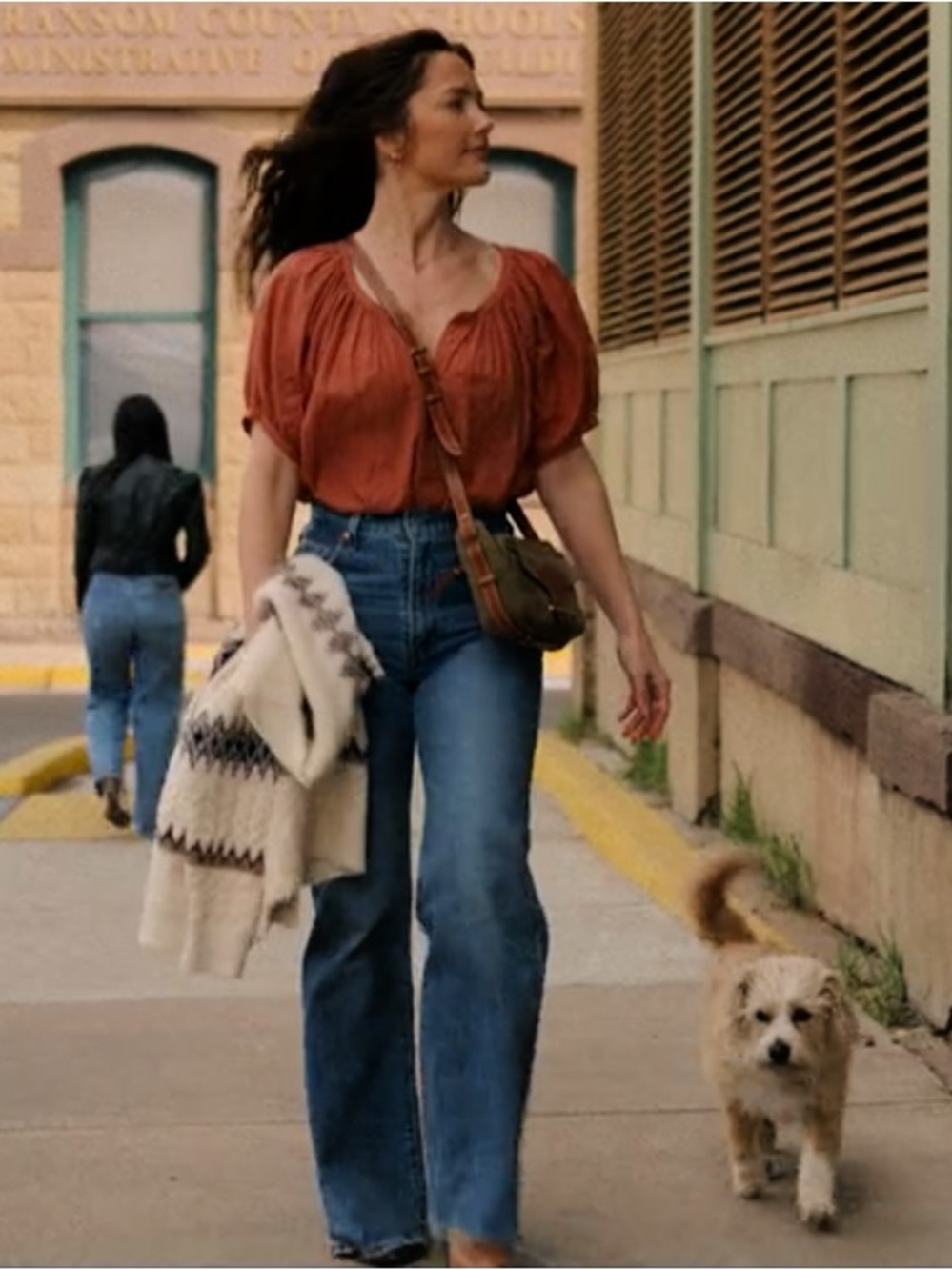 Dôen June Top in Tierra. As seen on Quinn in Ransom Canyon.